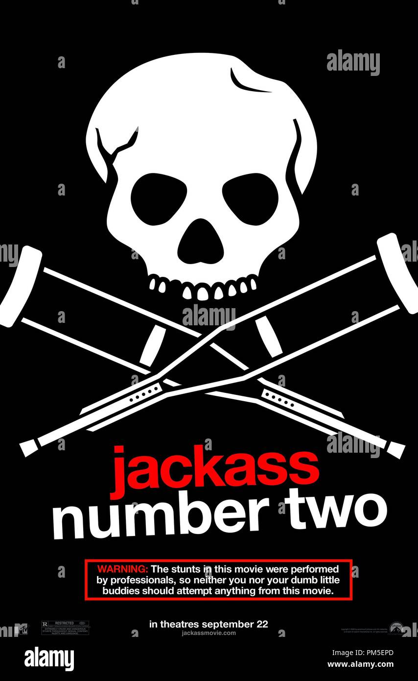 Jackass the movie poster hires stock photography and images Alamy