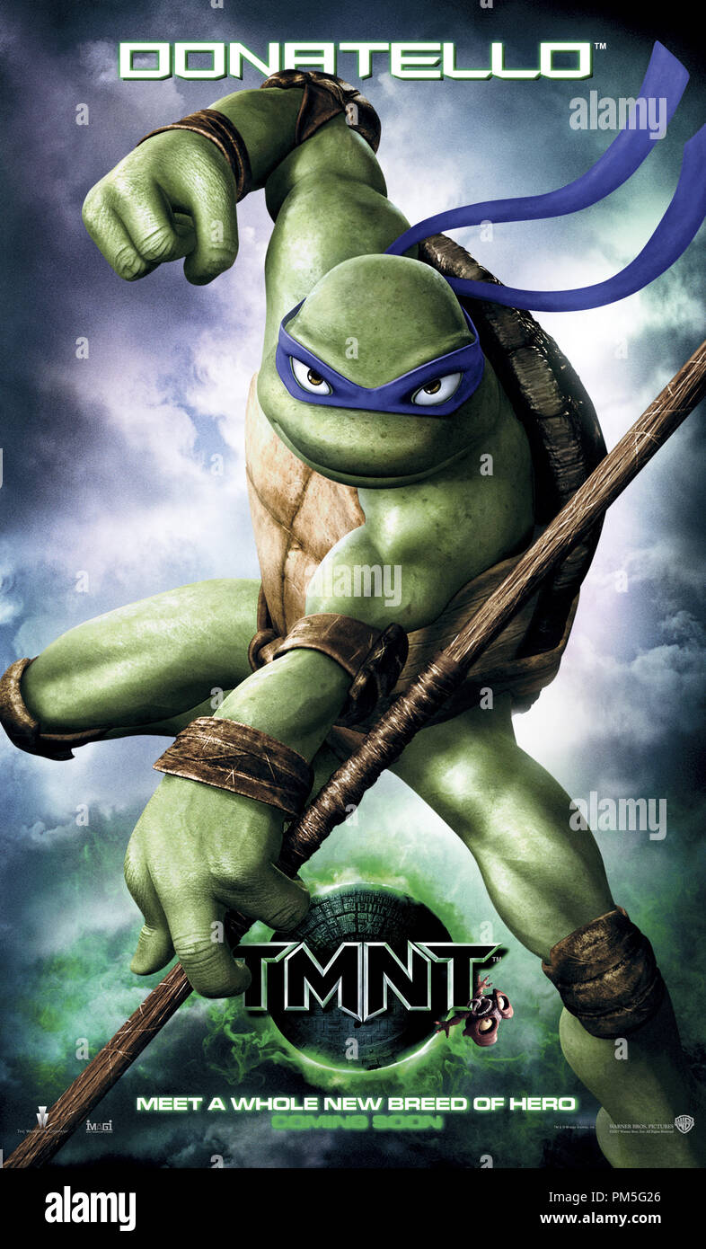 https://c8.alamy.com/comp/PM5G26/tmnt-teenage-mutant-ninja-turtles-poster-donatello-2007-warner-file-reference-307381830tha-for-editorial-use-only-all-rights-reserved-PM5G26.jpg