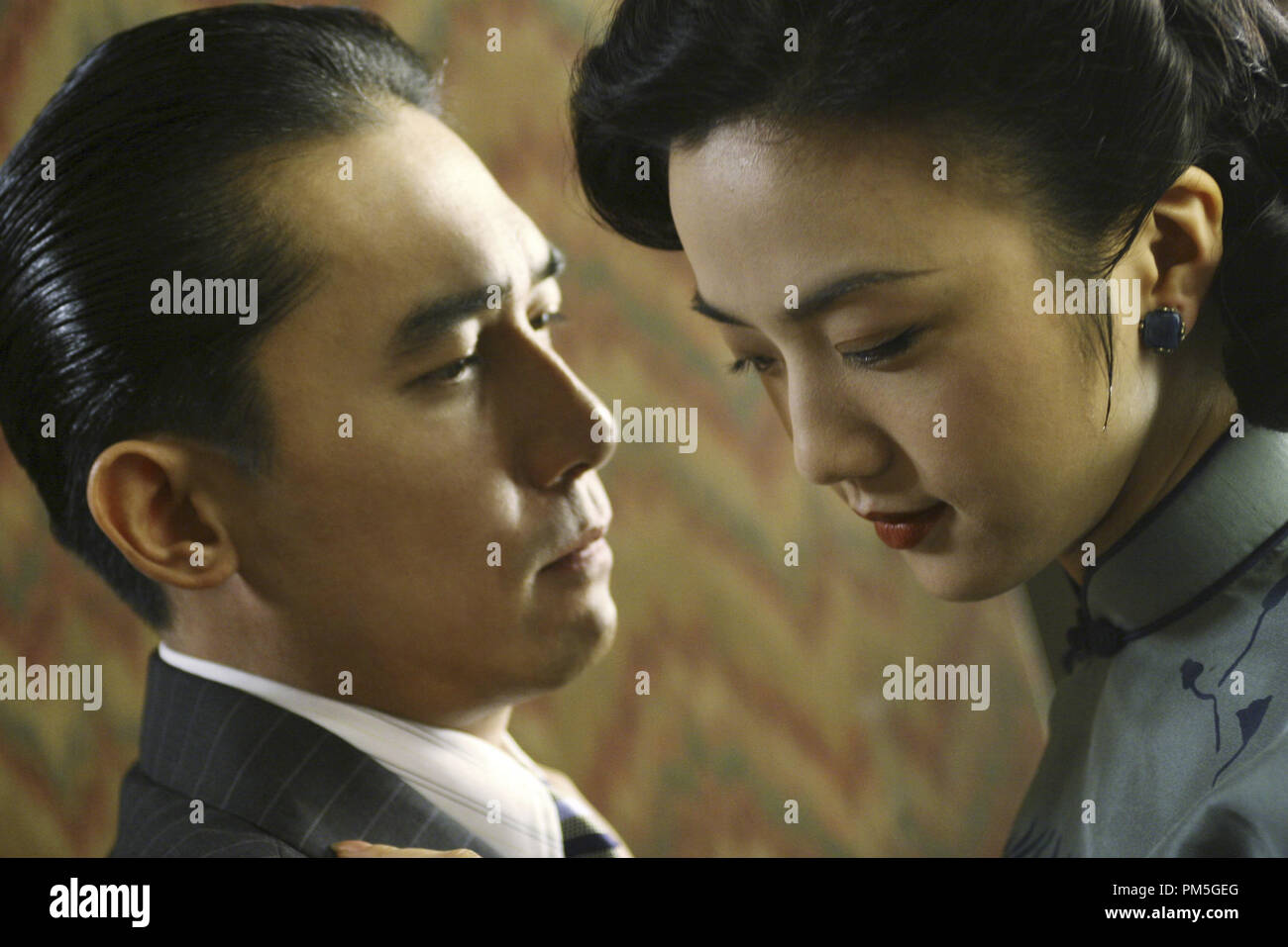 Film Still from 'Lust, Caution' (aka 'Se, jie') Tony Leung Chiu Wai, Tang Wei © 2007 Focus Features Photo credit: Chan Kam Chuen   File Reference # 30738231THA  For Editorial Use Only -  All Rights Reserved Stock Photo