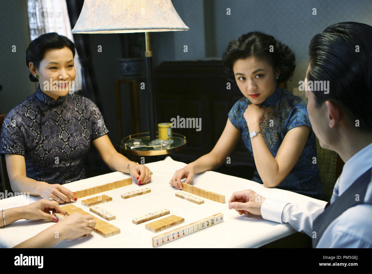 Film Still from 'Lust, Caution' (aka 'Se, jie') Joan Chen, Tang Wei, Tony Leung Chiu Wai © 2007 Focus Features Photo credit: Chan Kam Chuen   File Reference # 30738232THA  For Editorial Use Only -  All Rights Reserved Stock Photo