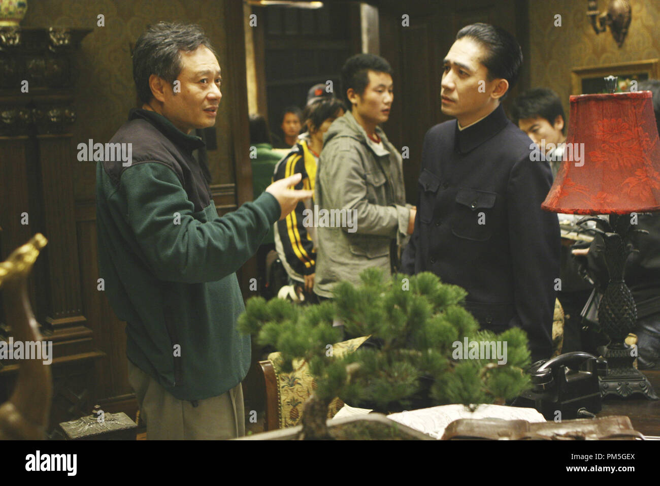 Film Still from 'Lust, Caution' (aka 'Se, jie') Director Ang Lee, Tony Leung Chiu Wai © 2007 Focus Features Photo credit: Chan Kam Chuen   File Reference # 30738239THA  For Editorial Use Only -  All Rights Reserved Stock Photo