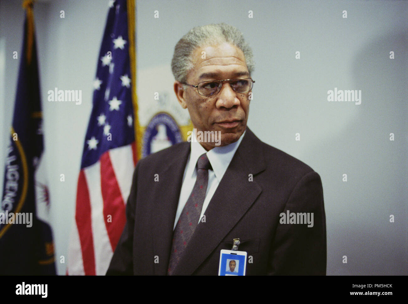 Studio Publicity Still from 'The Sum of All Fears' Morgan Freeman © 2002 Paramount Photo credit: Mark Fellman Stock Photo