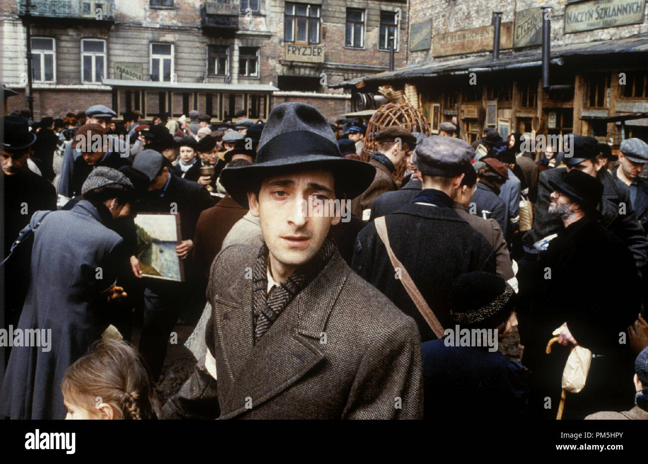 Film Still / Publicity Still from 'The Pianist' Adrien Brody © 2002 Focus Features Photo: Guy Ferrandis / Stock Photo