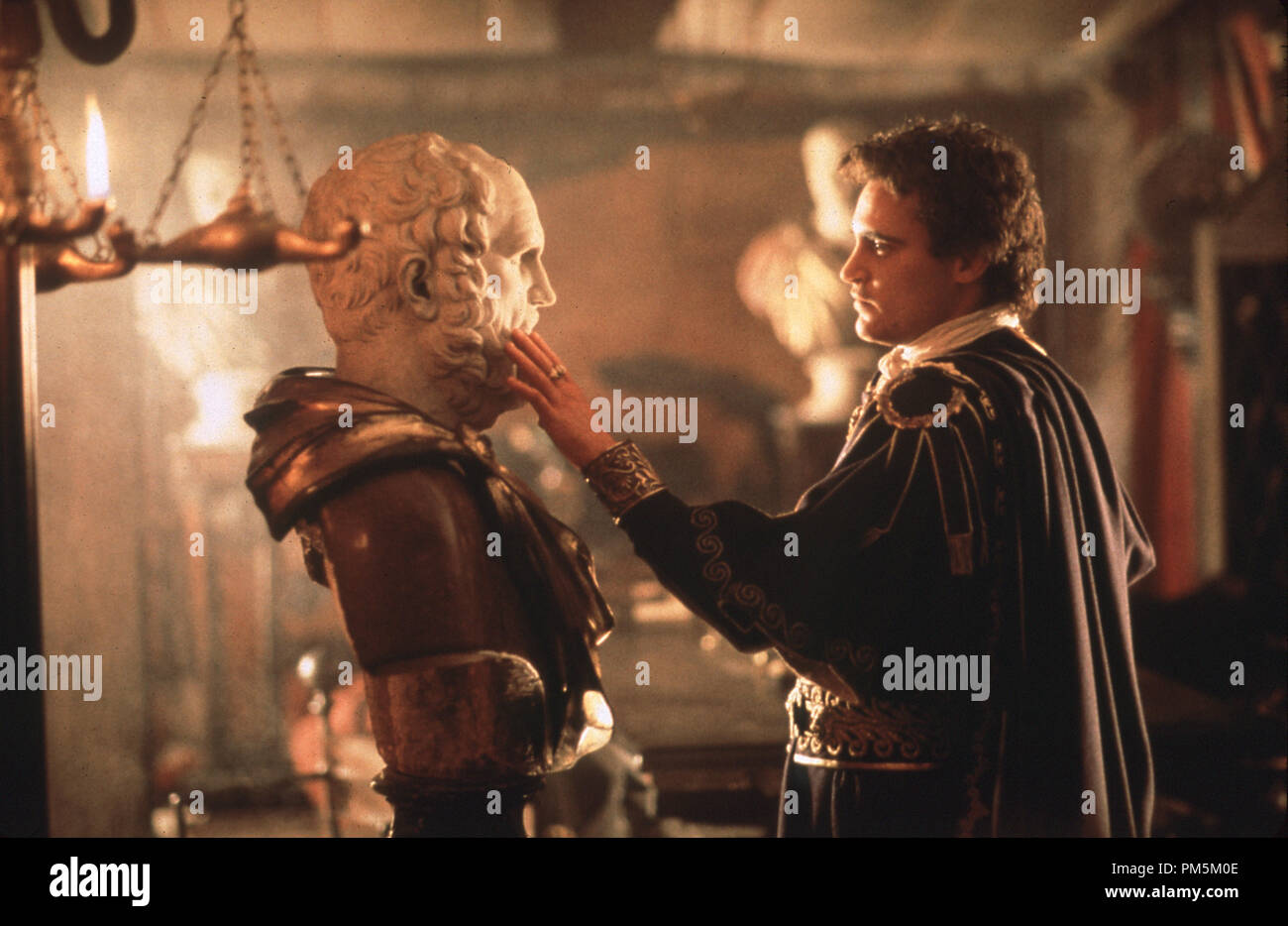 Film Still / Publicity Stills from 'Gladiator' Joaquin Phoenix © 2000 Universal / DreamWorks Photo Credit: Jaap Buitendijk File Reference # 30846508THA  For Editorial Use Only -  All Rights Reserved Stock Photo
