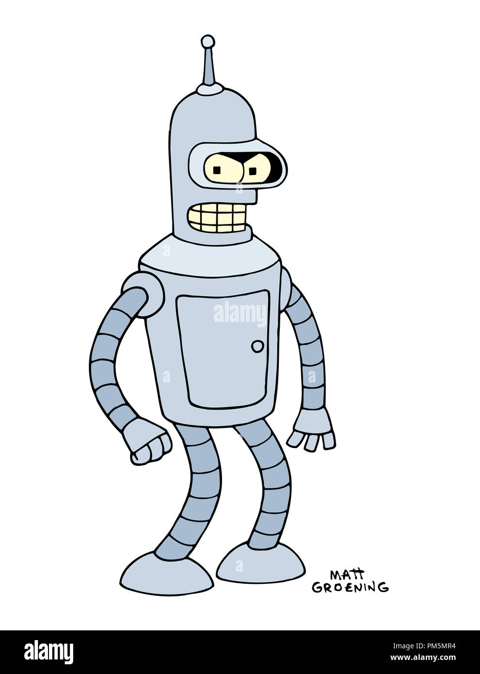 Film Still / Publicity Still from 'Futurama' Bender 2001 File Reference # 308471061THA  For Editorial Use Only -  All Rights Reserved Stock Photo