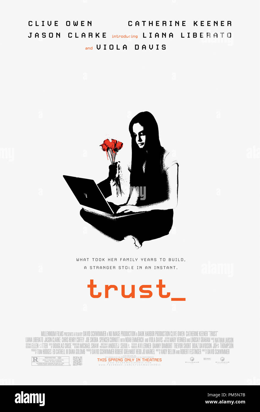 Trust 2011 Poster Stock Photo