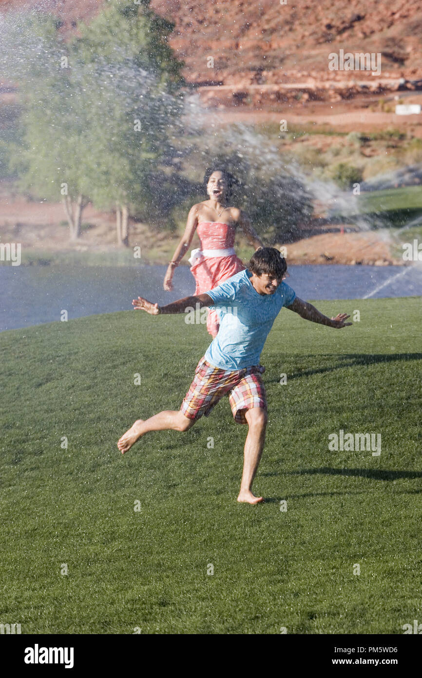Studio Publicity Still from 'High School Musical 2' Vanessa Anne Hudgens, Zac Efron 2007 Photo credit: Adam Larkey   File Reference # 307381023THA  For Editorial Use Only -  All Rights Reserved Stock Photo