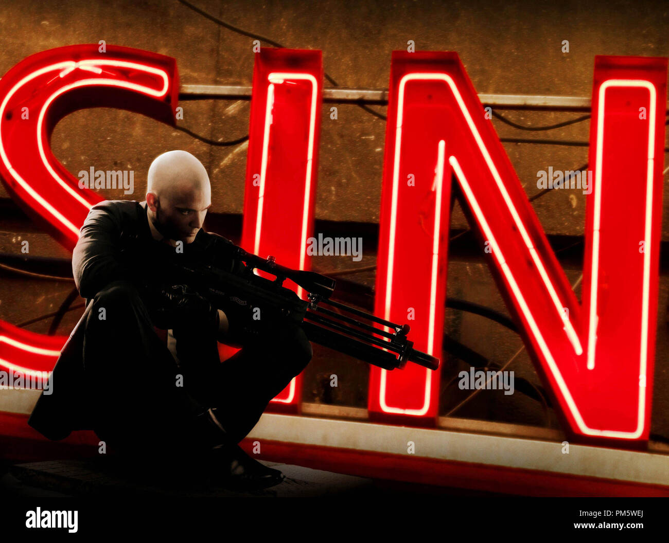 Studio Publicity Still from 'Hitman' Timothy Olyphant © 2007 20th Century Fox Photo credit: Rico Torres    File Reference # 307381036THA  For Editorial Use Only -  All Rights Reserved Stock Photo