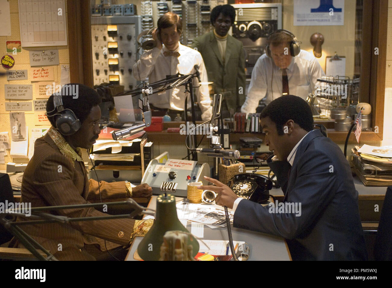 Film Still from 'Talk to Me' Don Cheadle, Martin Sheen, Chiwetel Ejiofor © 2007 Focus Features Photo credit: Michael Gibson   File Reference # 30738115THA  For Editorial Use Only -  All Rights Reserved Stock Photo