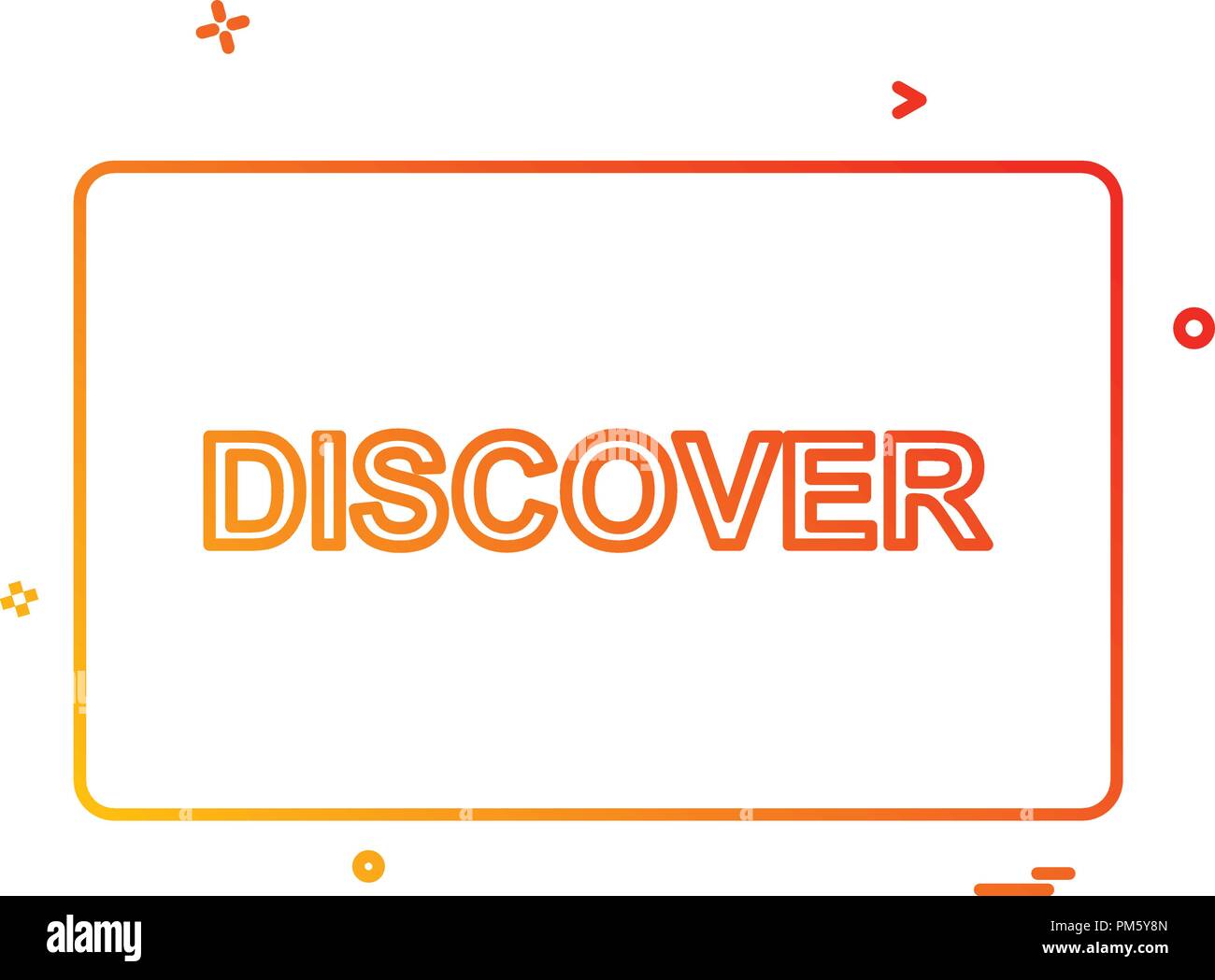 Discover Credit Card Stock Vector Images Alamy