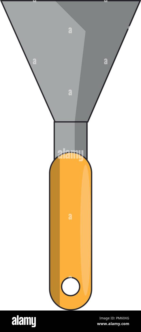 Spatula construction tool Stock Vector Image & Art Alamy