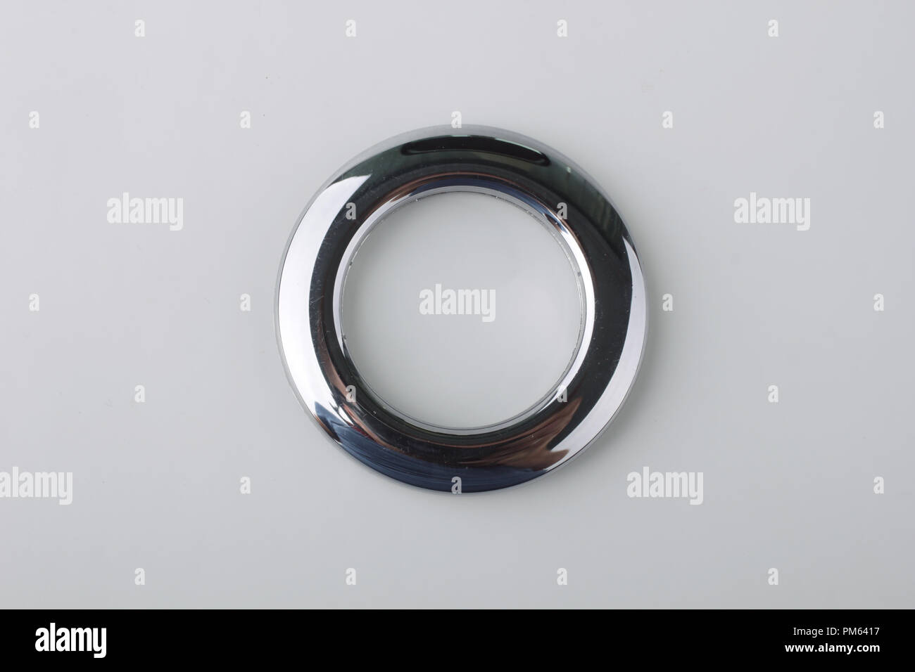 Plastic rings for fastening the fabric to the cornice for curtains