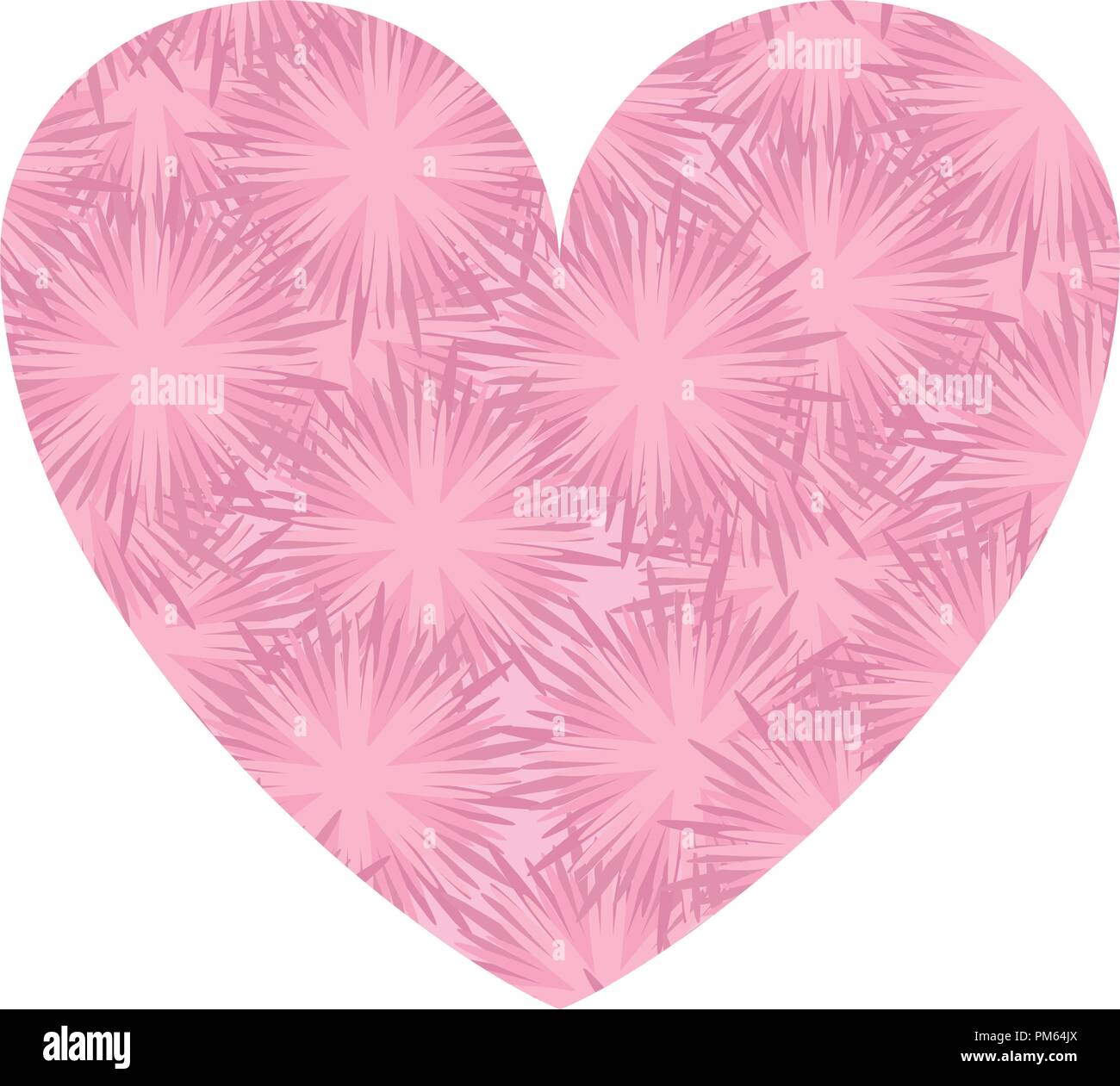 Floral heart shape Stock Vector Image & Art - Alamy
