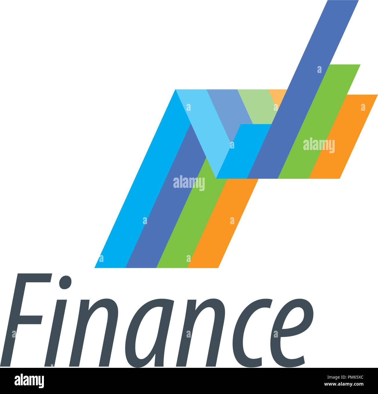 Vector logo Finance Stock Vector Image & Art - Alamy