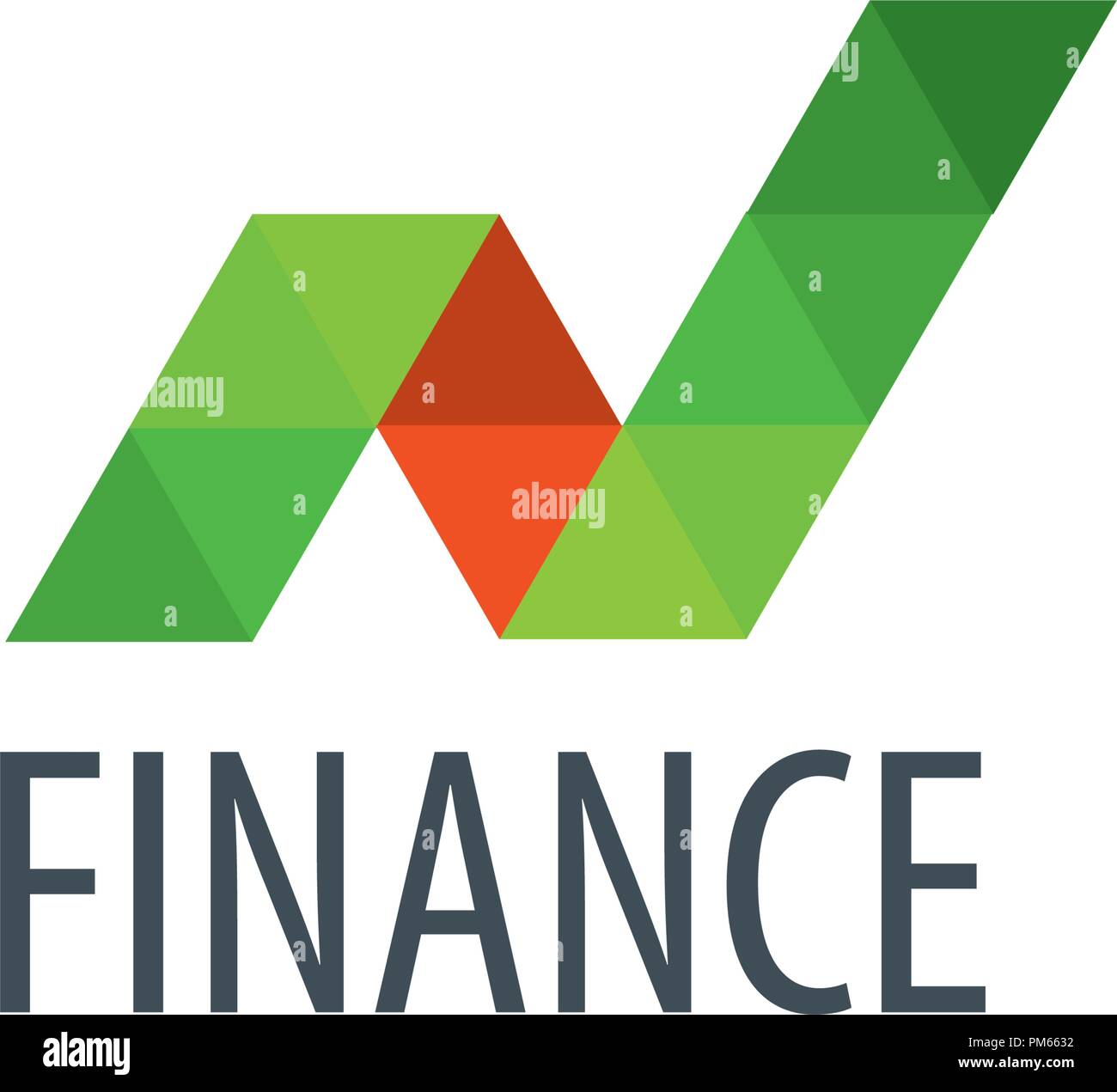 Vector logo Finance Stock Vector Image & Art - Alamy