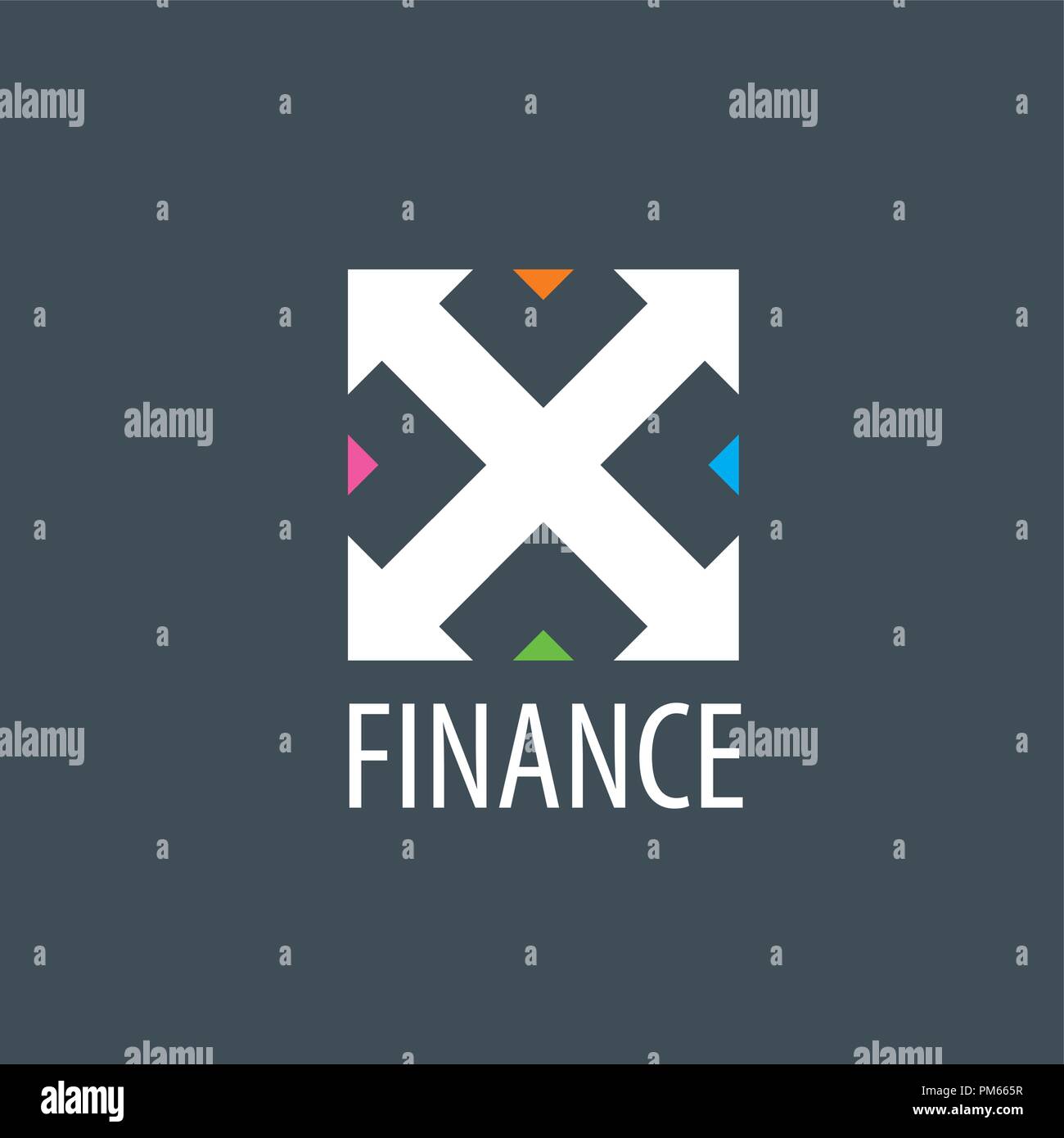 Vector logo Finance Stock Vector Image & Art - Alamy