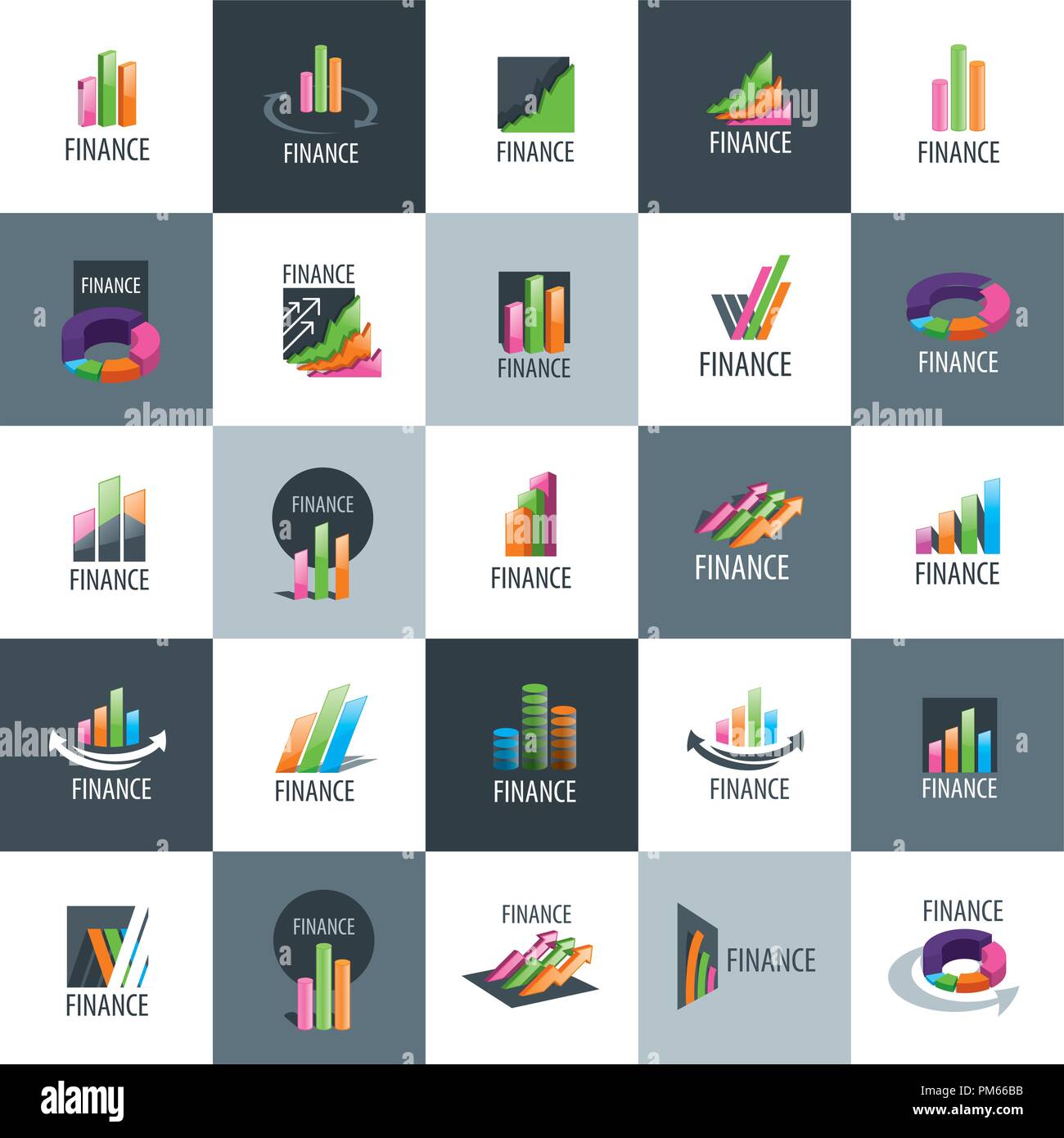 Vector logo Finance Stock Vector Image & Art - Alamy
