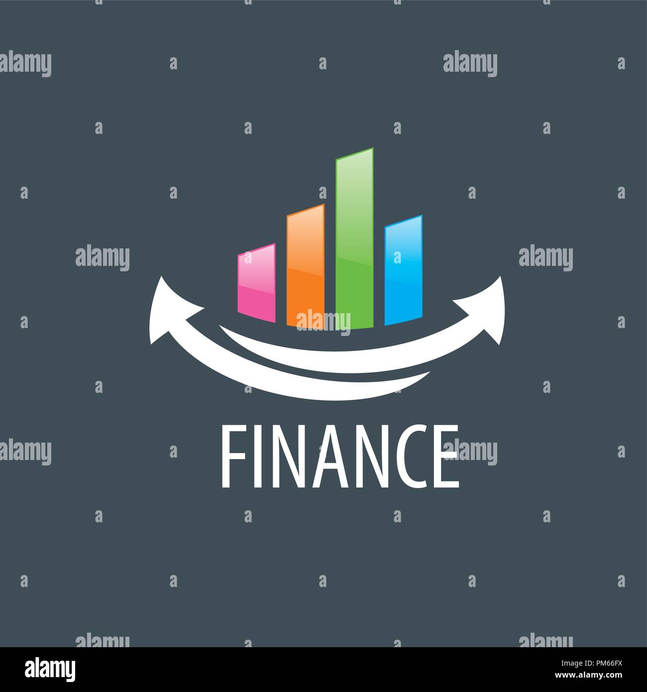 Vector logo Finance Stock Vector Image & Art - Alamy