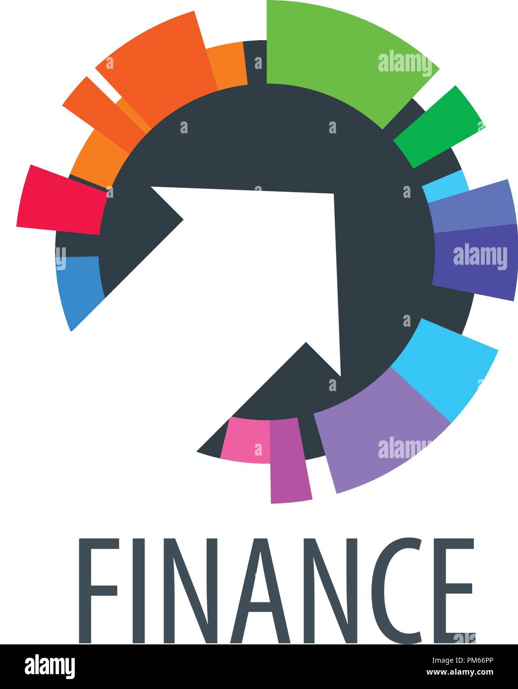 Vector logo Finance Stock Vector Image & Art - Alamy