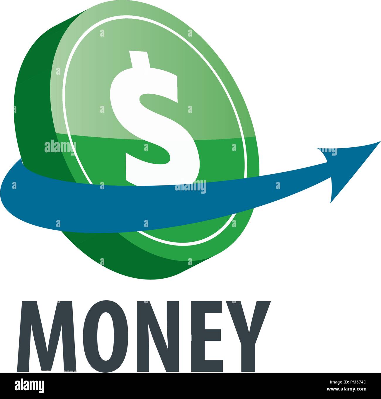 vector-logo-money-stock-vector-image-art-alamy