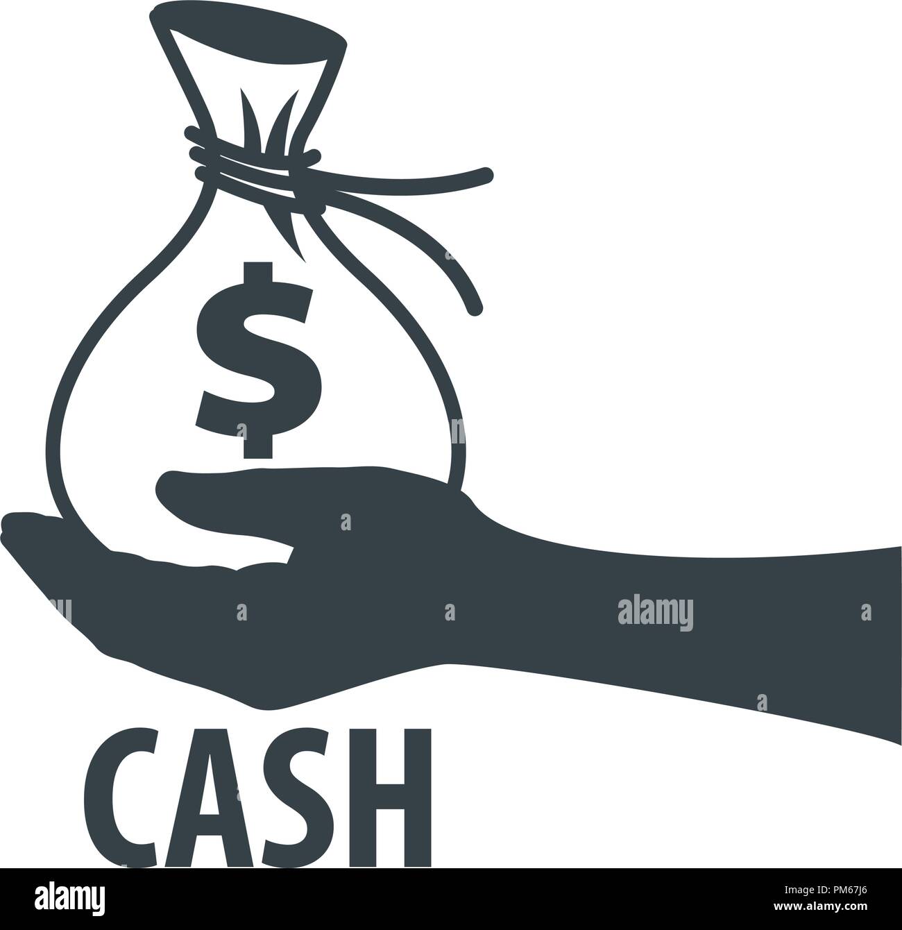 Logo Bag Of Money Stock Vector Image Art Alamy diil-logo-bag-red