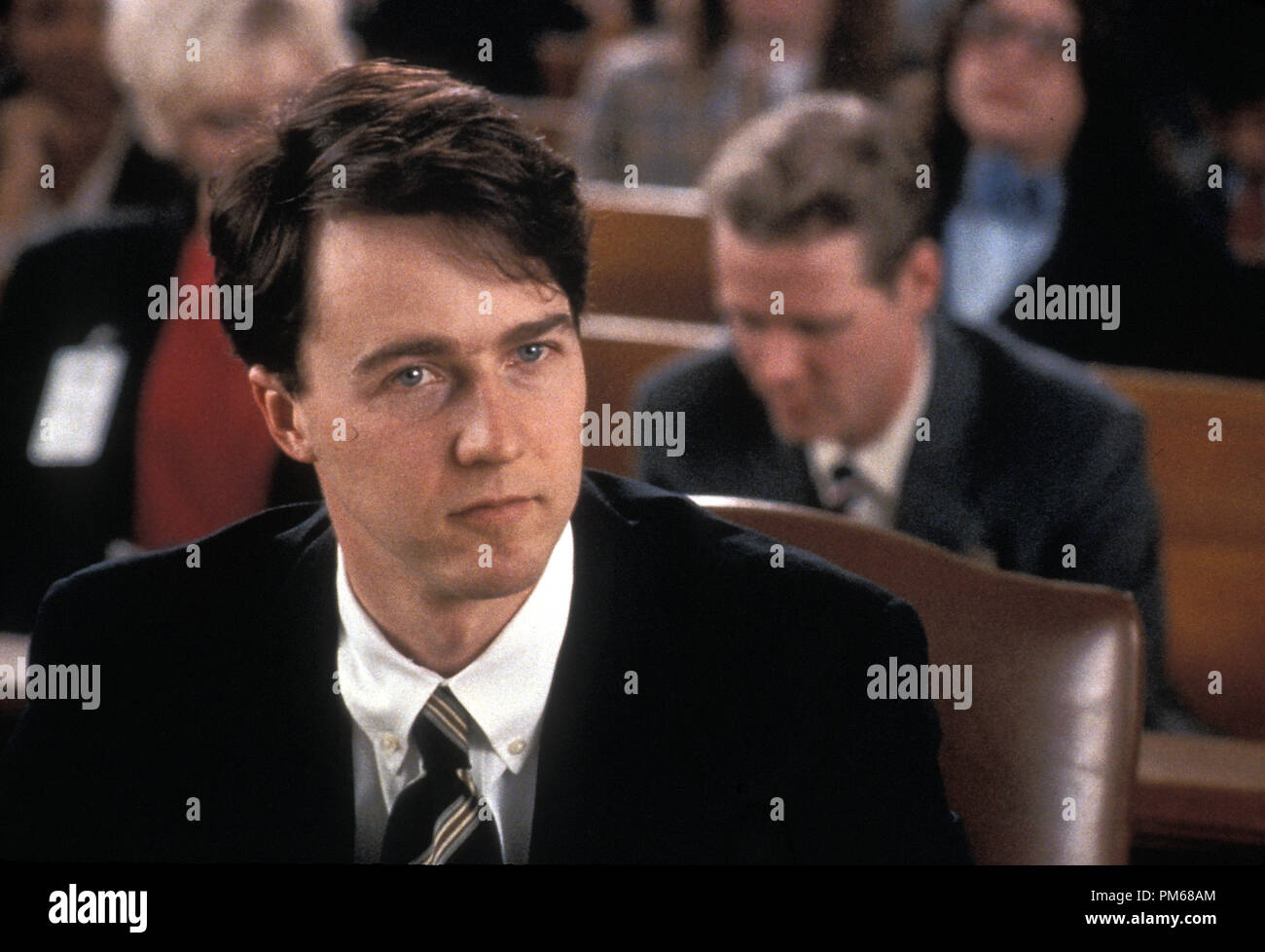 Film Still from "The People vs. Larry Flynt" Edward Norton © 1996 Columbia Pictures Photo Credit