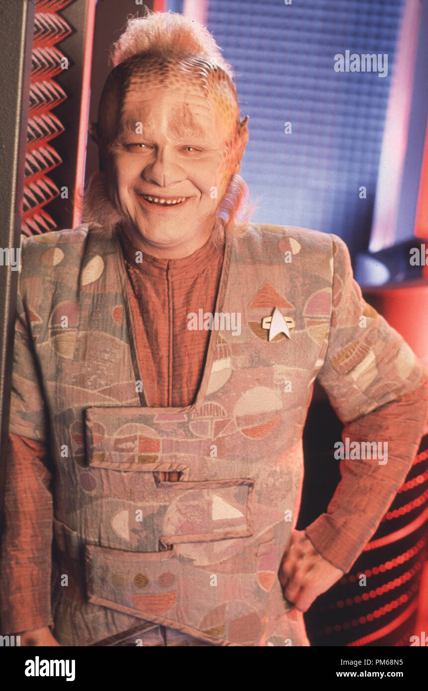 Film Still from 'Star Trek: Voyager' Ethan Phillips 1996  File Reference # 31042232THA  For Editorial Use Only - All Rights Reserved Stock Photo