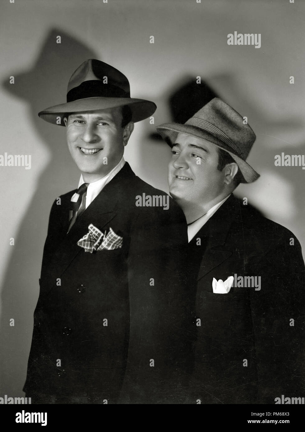 Bud Abbott and Lou Costello circa 1942 File Reference # 31316 063THA Stock Photo