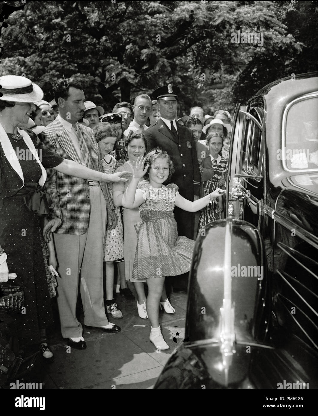 Shirley Temple in Washington, D.C., June 24, 1938.  File Reference # 31316 304THA Stock Photo
