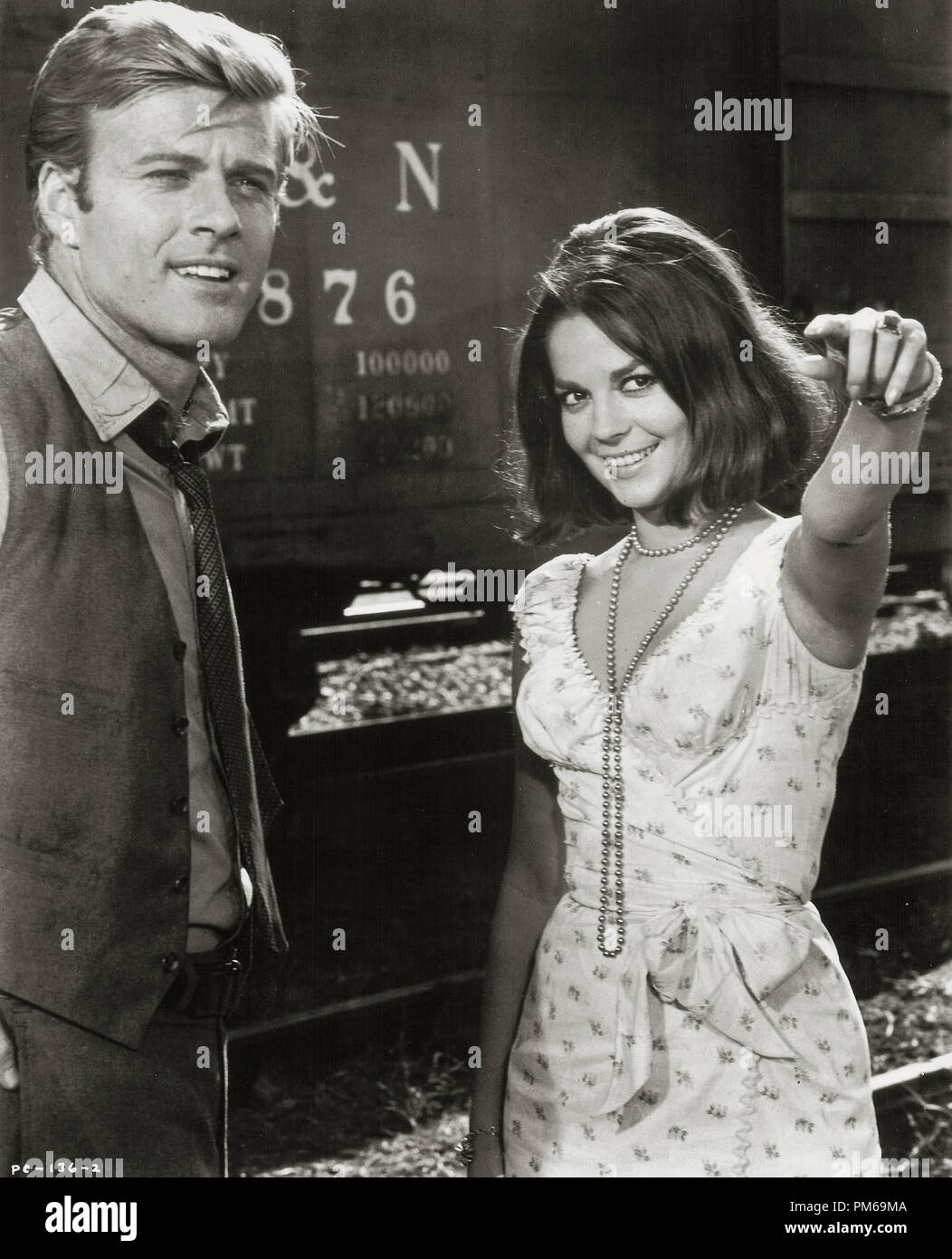 Robert Redford and Natalie Wood, "This Property is Condemned" 1966  Paramount File Reference # 31316 348THA Stock Photo - Alamy