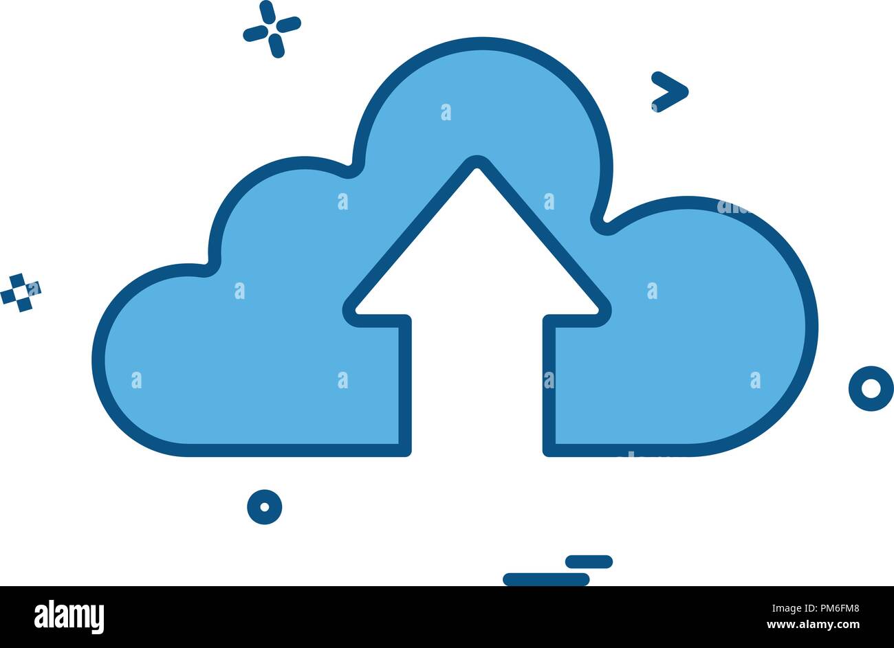 cloud up vector design Stock Vector Image & Art - Alamy