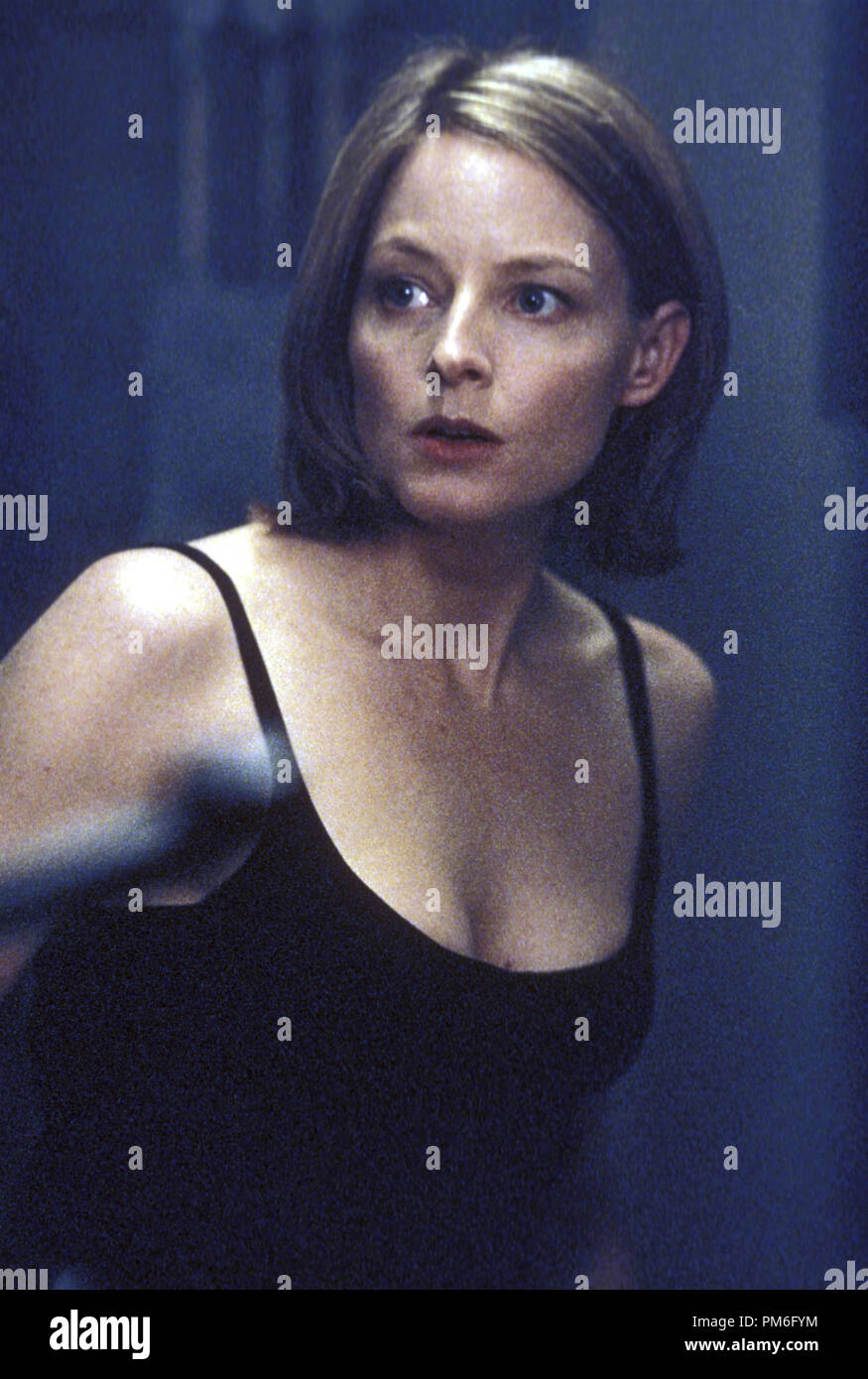 Film Still / Publicity Still from 'Panic Room' Jodie Foster © 2002 Columbia Photo Credit: Merrick Morton Stock Photo