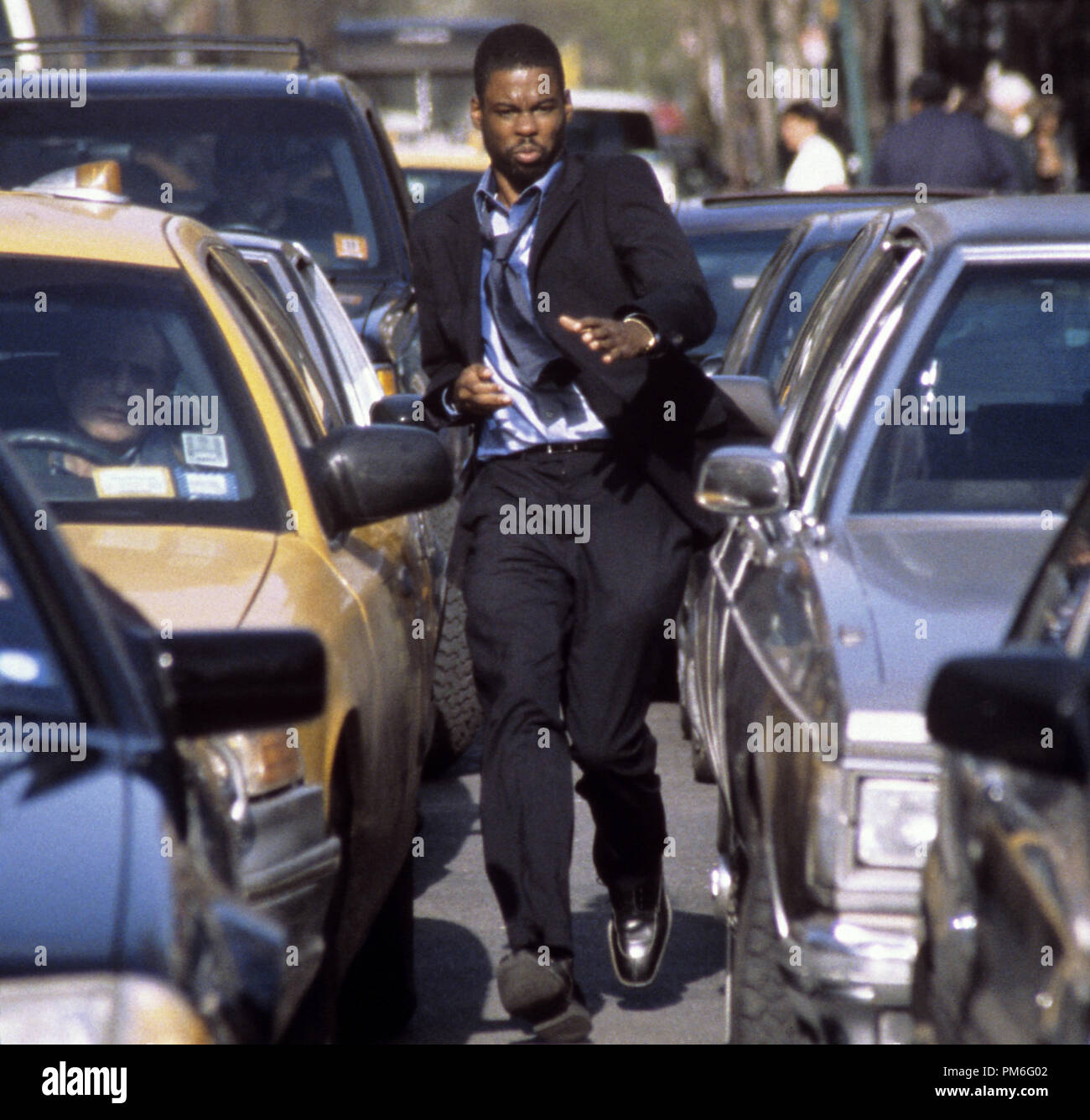 Film Still / Publicity Still from 'Bad Company' Chris Rock © 2002 Touchstone Pictures Photo Credit: Christine Loss Stock Photo