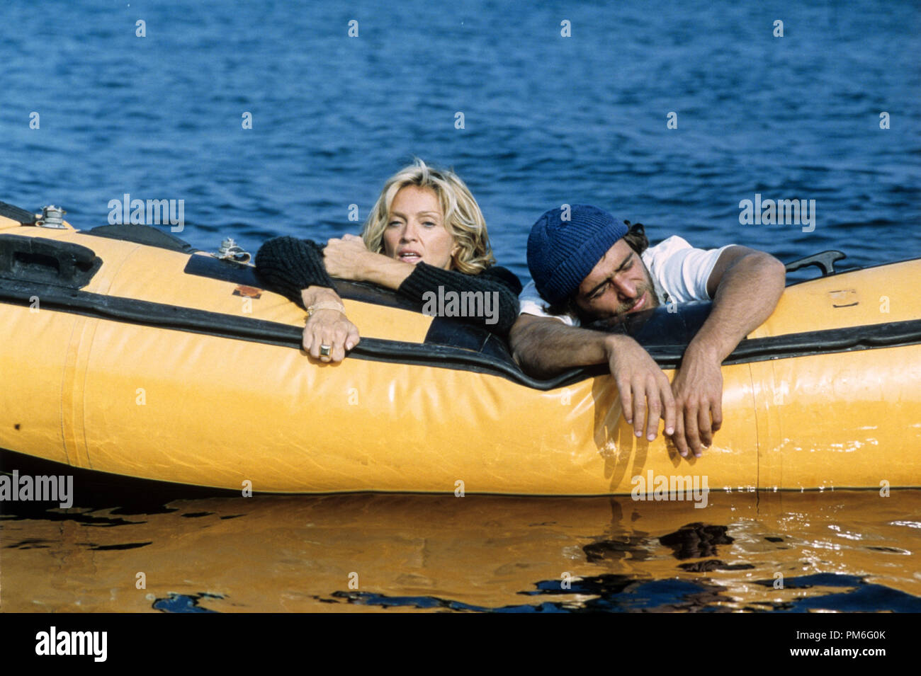 Film Still / Publicity Still from 'Swept Away' Madonna, Adriano Giannini © 2002 Screen Gems Photo Credit: Daniel Smith Stock Photo