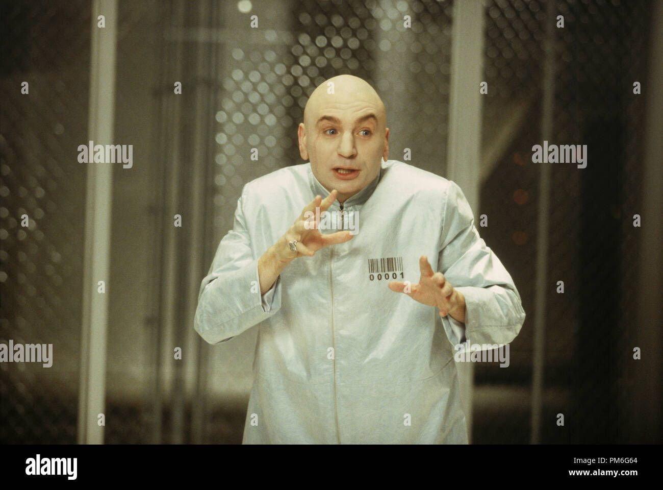 Film Still / Publicity Still from 'Austin Powers in Goldmember' Mike Myers as Dr. Evil © 2002 New Line Producitons Photo Credit: Melinda Sue Gordon Stock Photo