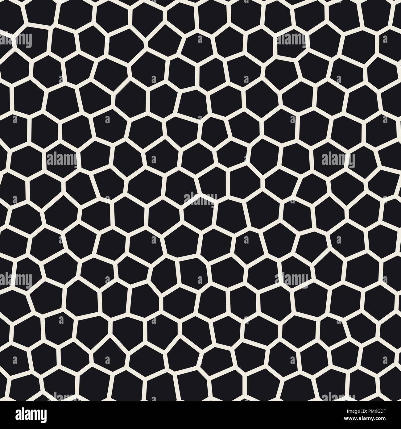 Seamless irregular lines vector mosaic pattern. Abstract chaotic ...