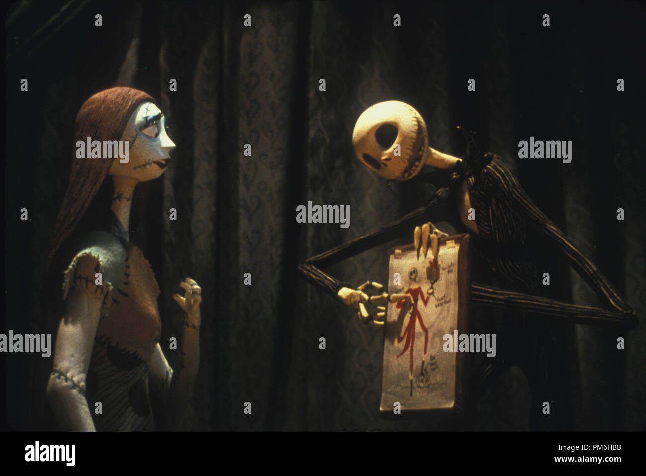 Film Still from 'A Nightmare Before Christmas' © 1993 Touchstone Stock Photo