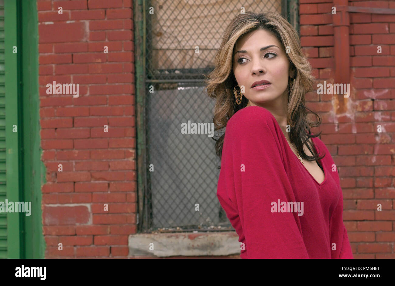 Film Still from 'Rescue Me' Callie Thorne   2007 Stock Photo
