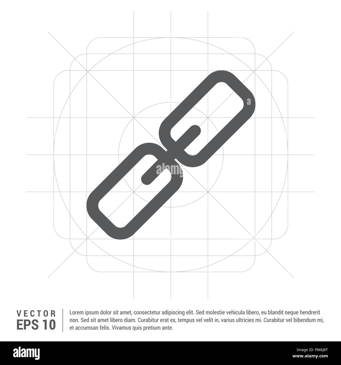 Chain link icon Stock Vector Image & Art Alamy