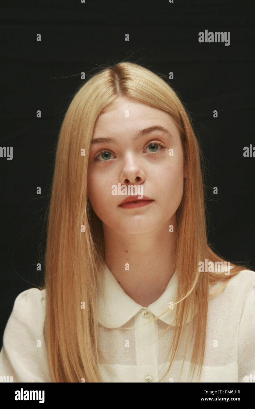Elle Fanning 'Somewhere' Portrait Session, December 8, 2010.  Reproduction by American tabloids is absolutely forbidden. File Reference # 30783 007JRC  For Editorial Use Only -  All Rights Reserved Stock Photo