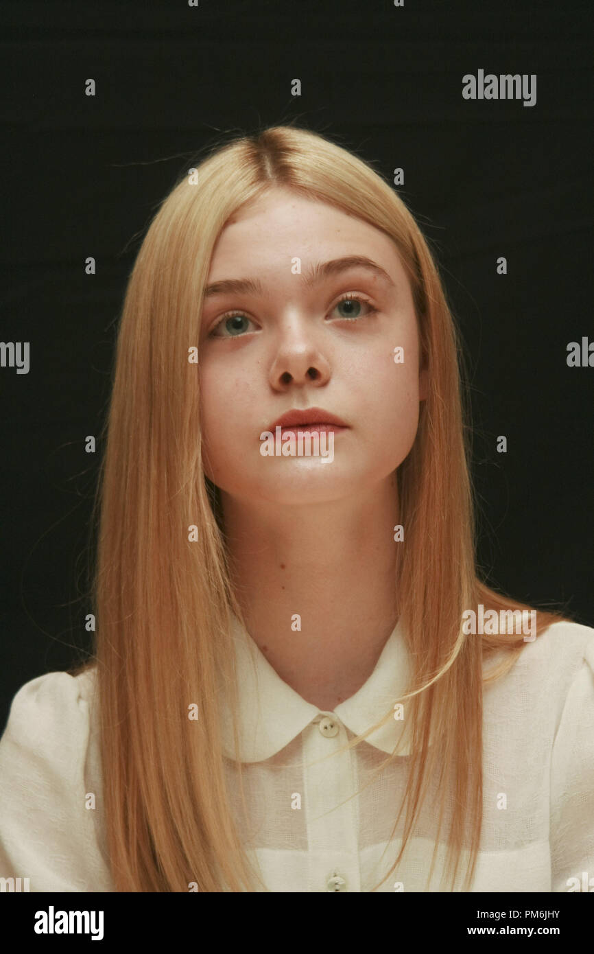 Elle Fanning 'Somewhere' Portrait Session, December 8, 2010.  Reproduction by American tabloids is absolutely forbidden. File Reference # 30783 008JRC  For Editorial Use Only -  All Rights Reserved Stock Photo