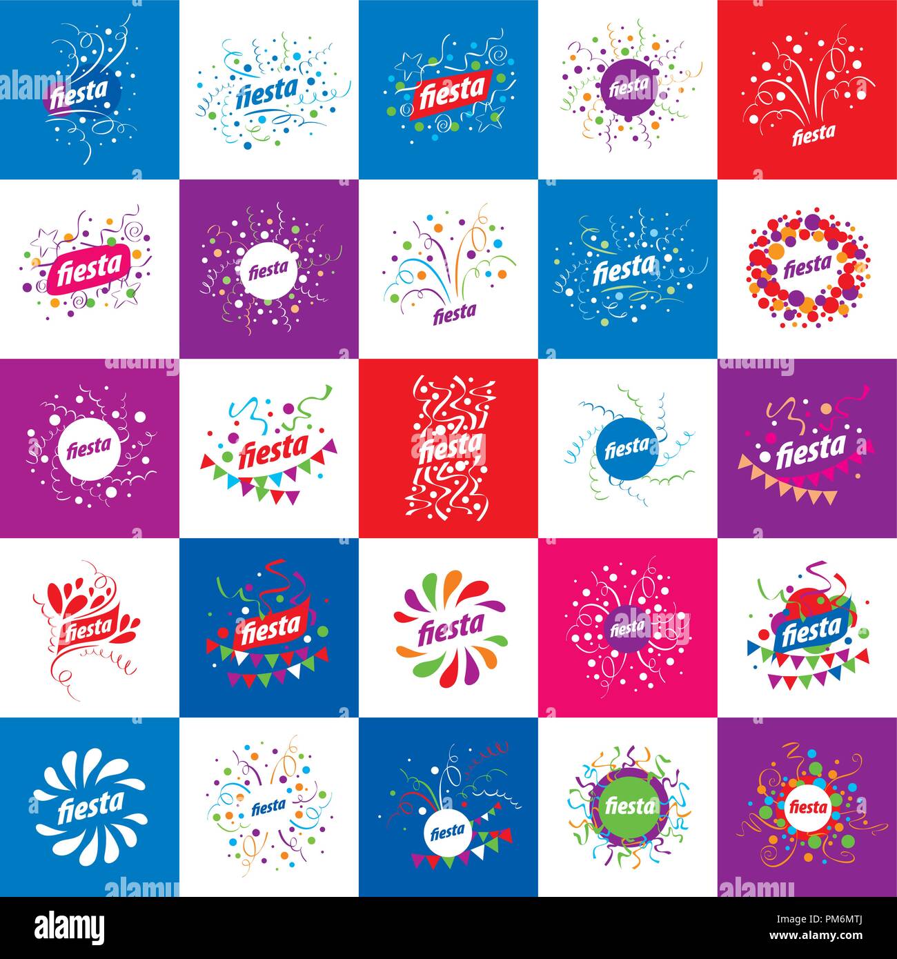 holiday vector logo Stock Vector Image & Art - Alamy