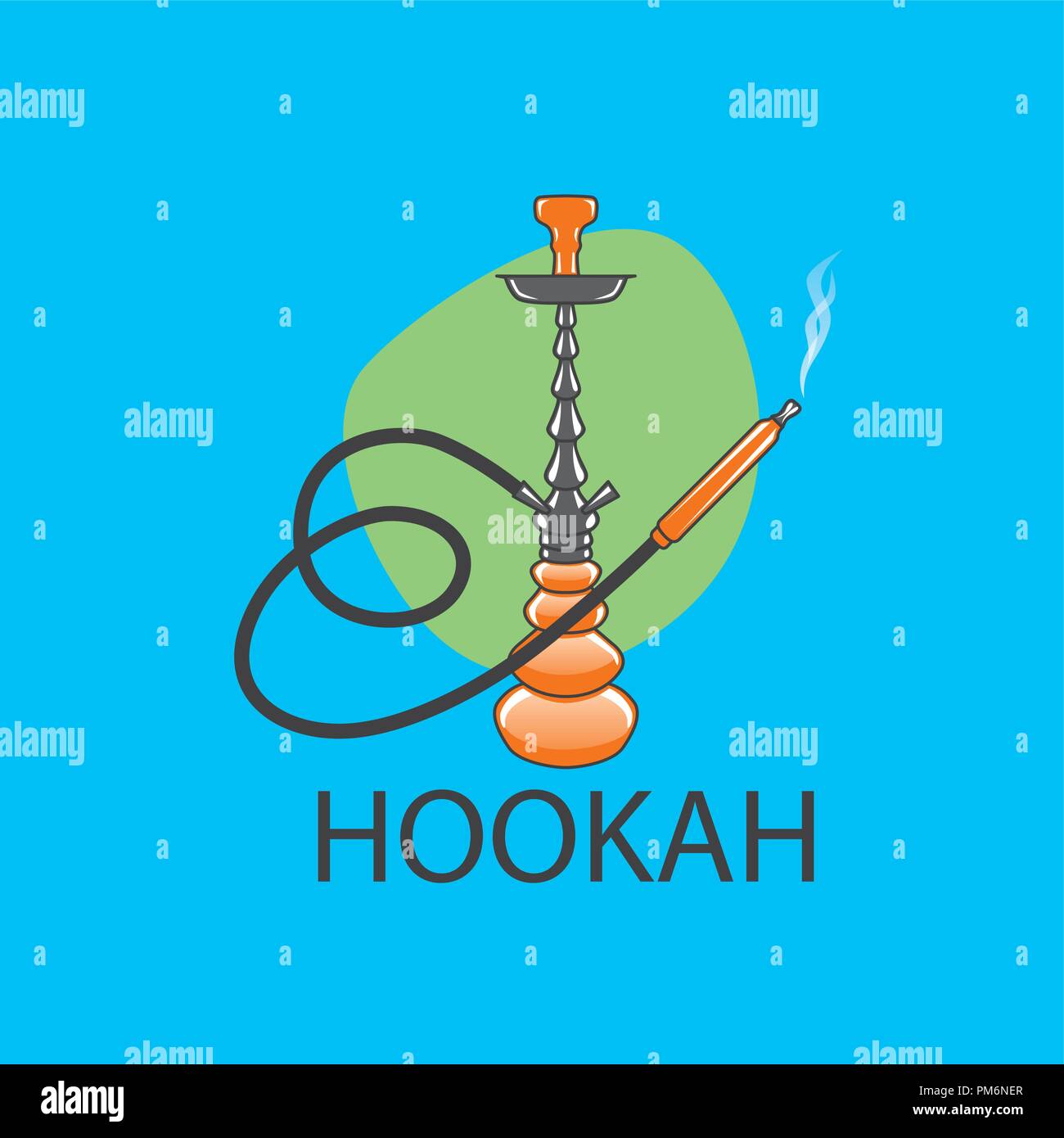 vector logo hookah Stock Vector Image & Art Alamy