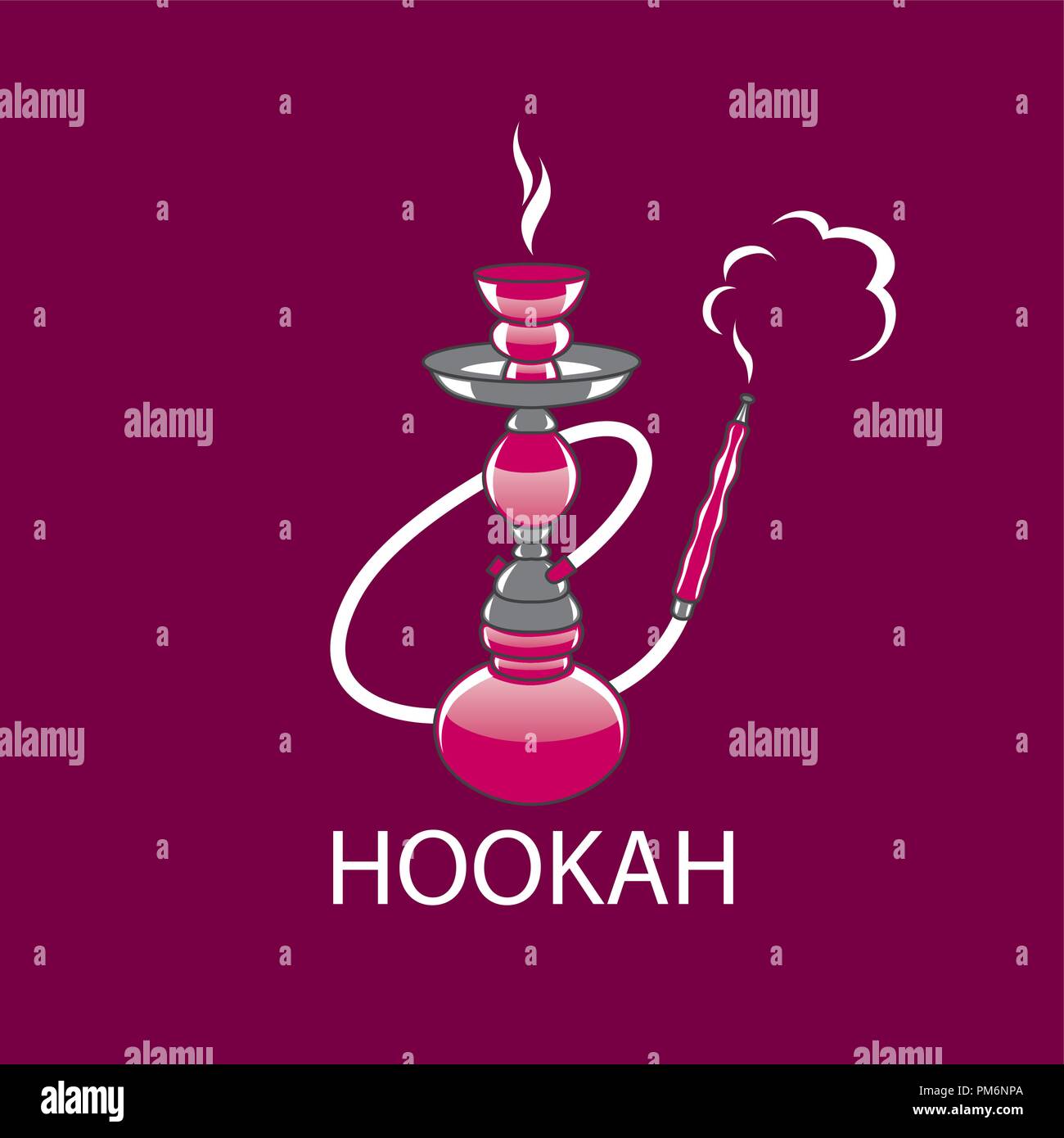 vector logo hookah Stock Vector Image & Art Alamy
