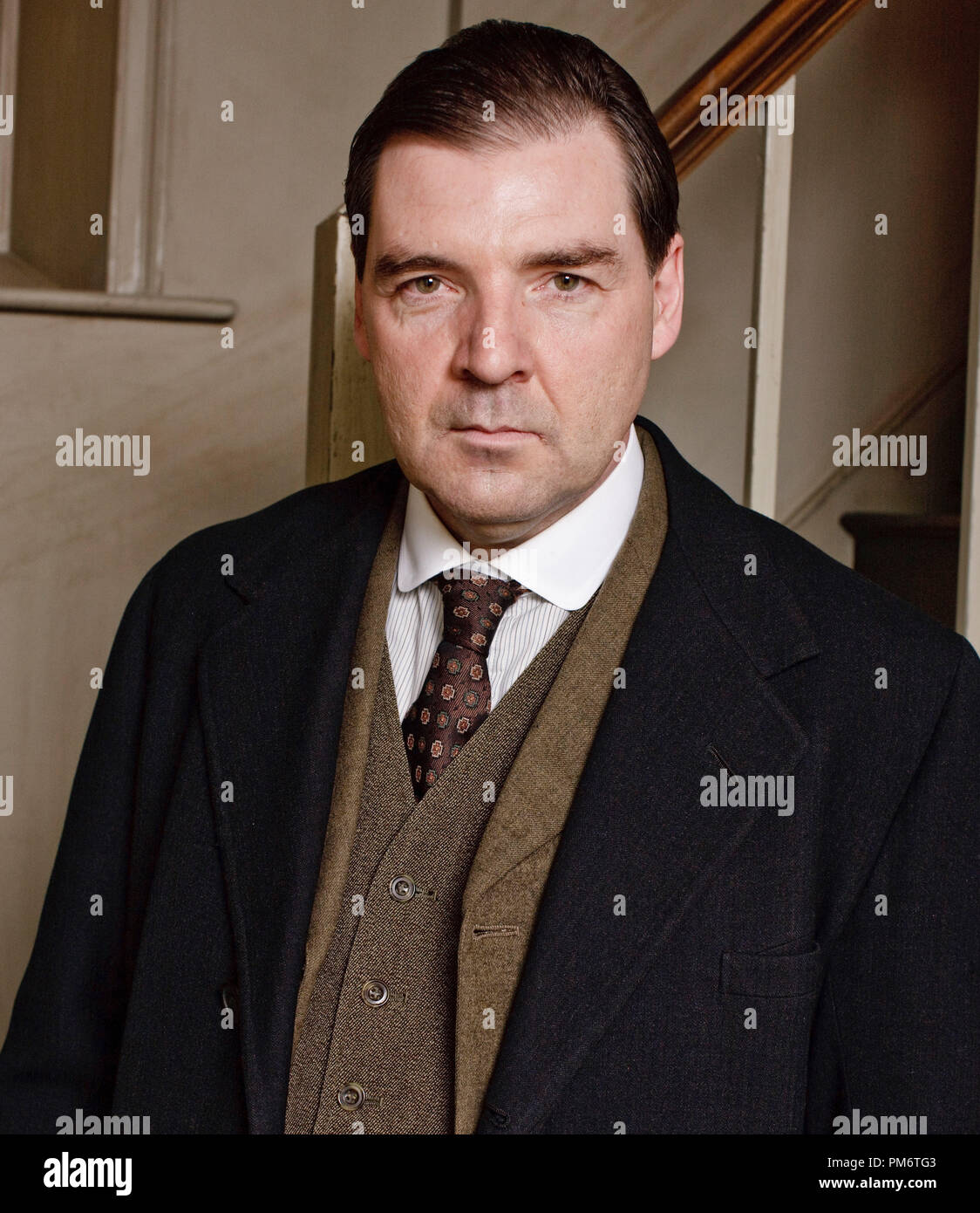 Brendan Coyle as Mr. Bates in Downton Abbey Stock Photo - Alamy
