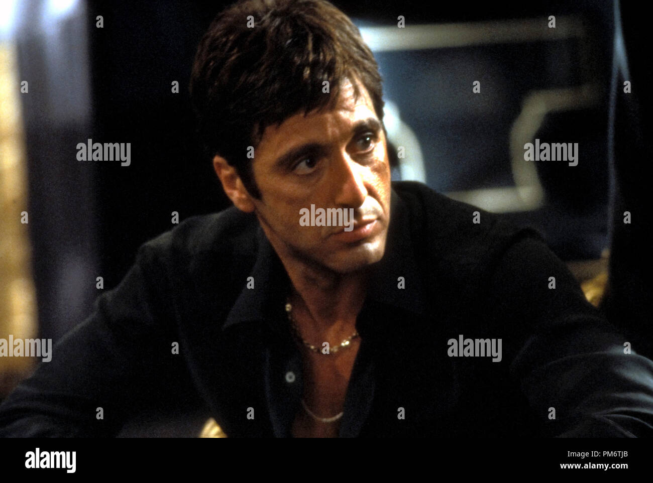 Film Still from 'Scarface'  Al Pacino © 1983 Universal Pictures Stock Photo