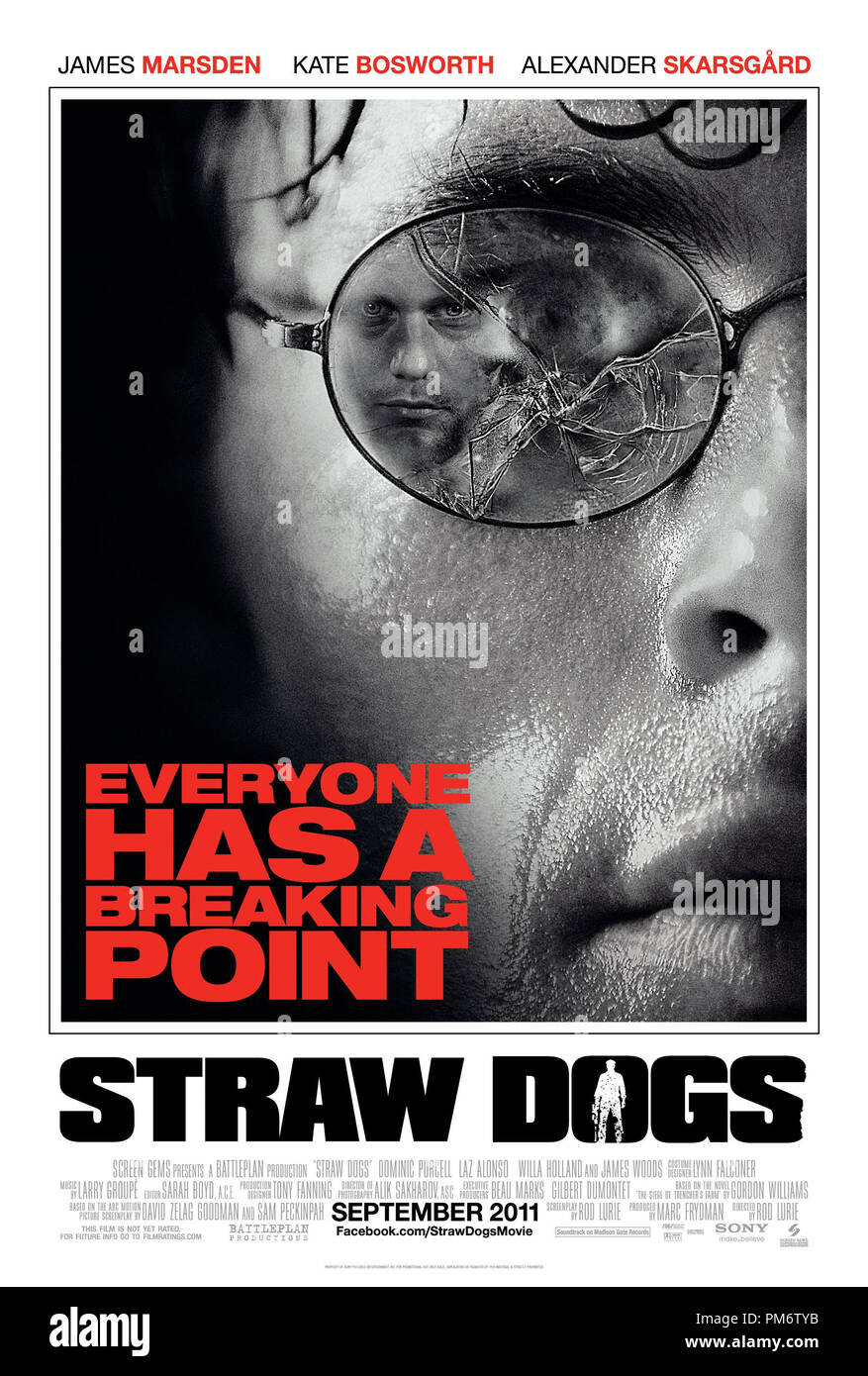 STRAW DOGS 2011 Poster Stock Photo Alamy