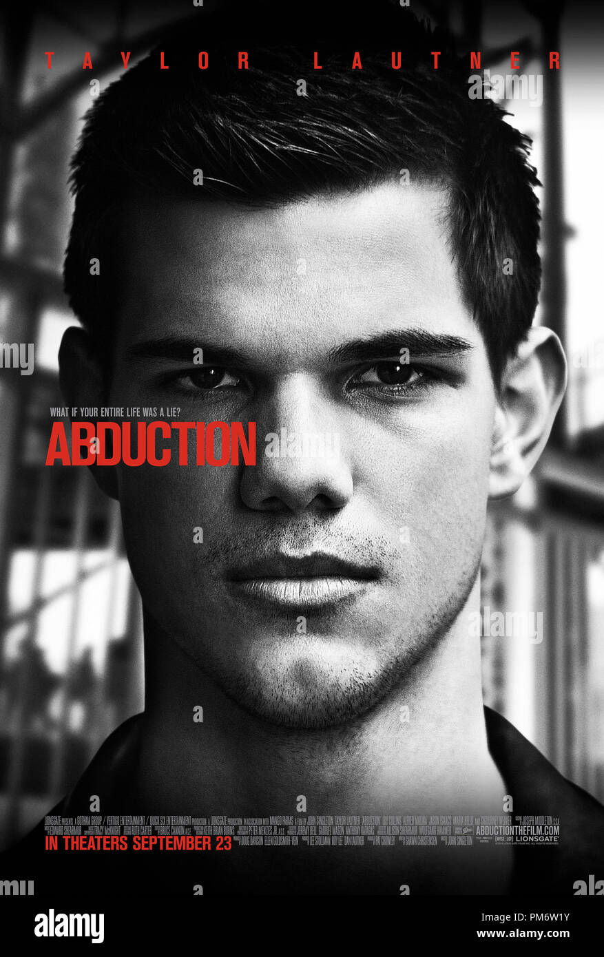 ABDUCTION 2011 Poster Stock Photo