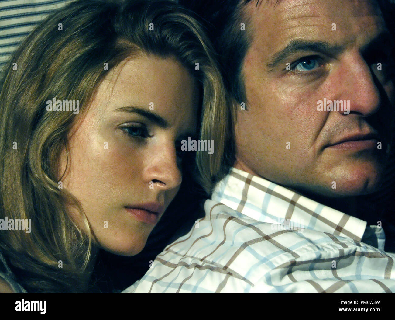 Still of William Mapother and Brit Marling in 'Another Earth' 2011 Stock Photo