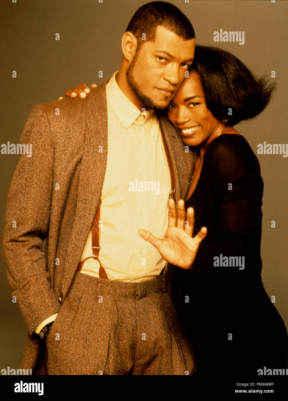 Angela Bassett And Laurence Fishburne